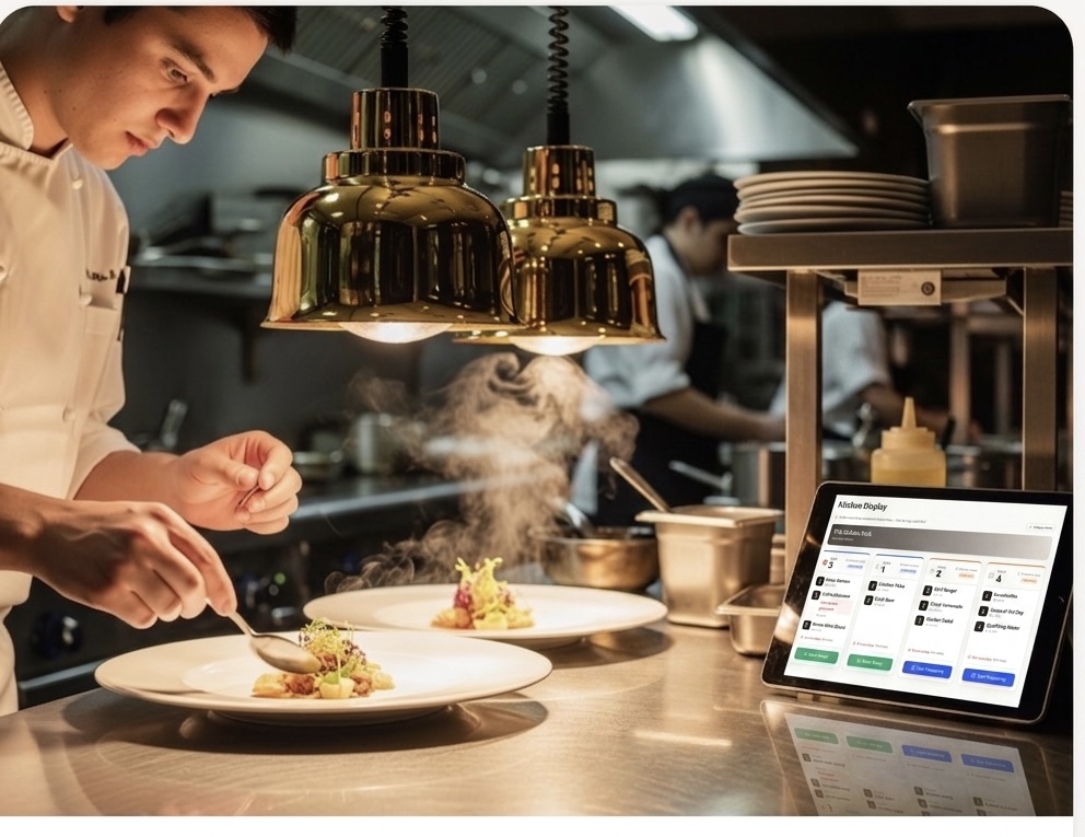 Kitchen sees every ticket live